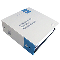 British Columbia Real Estate Practice Manual - Print